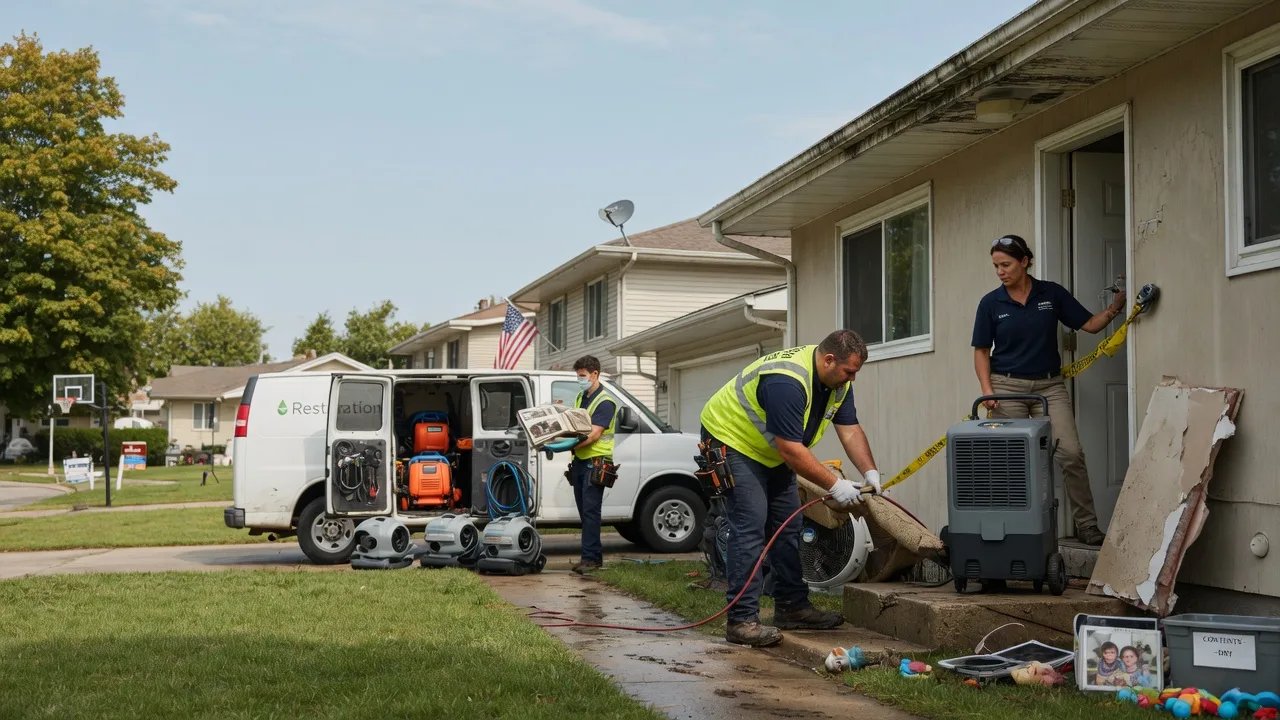 Water Damage Restoration in Russiaville, IN near me